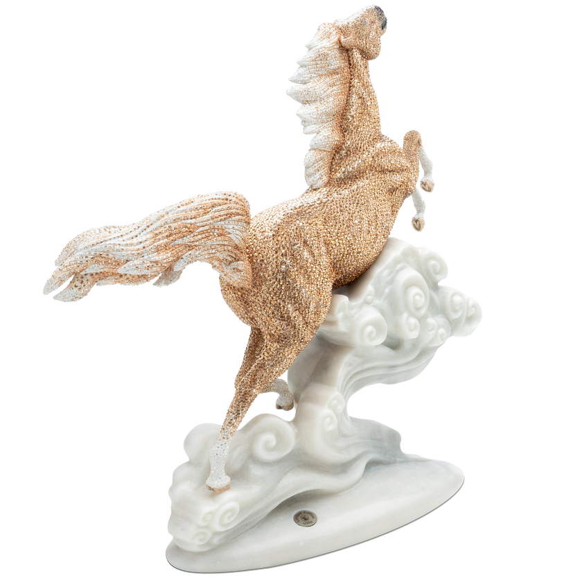 swarovski crystal myriad valiant horse