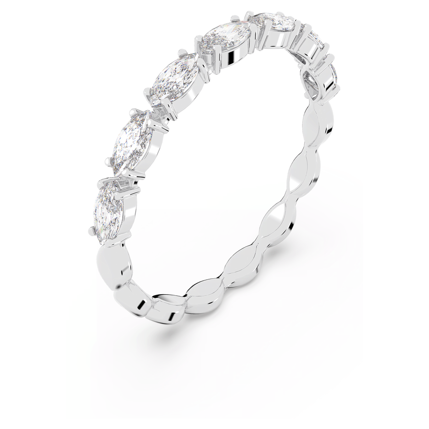 swarovski matrix vittore ring  marquise cut  white  rhodium plated