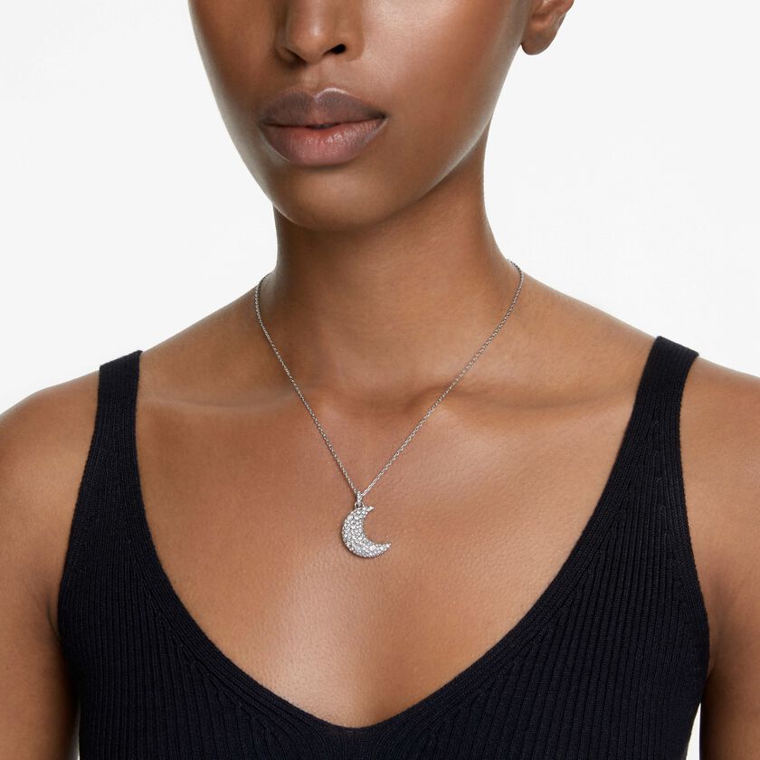 Man in the Moon Swarovski Crystal Jumble Necklace Man in the Moon Swarovski Crystal Jumble Necklace