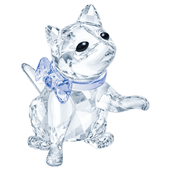 swarovski peaceful countryside kitten