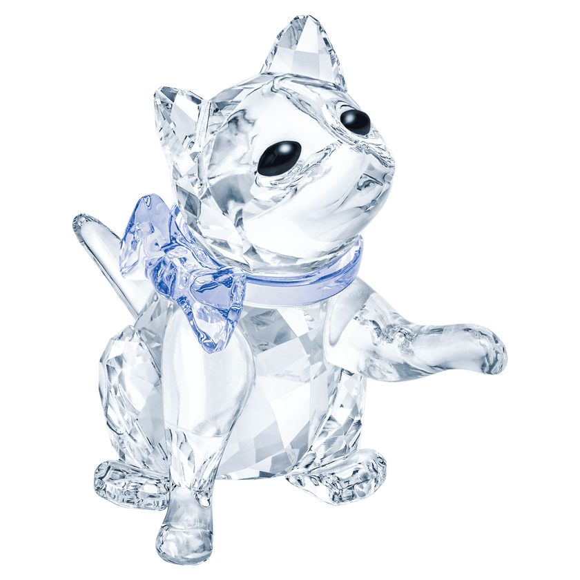 swarovski peaceful countryside kitten