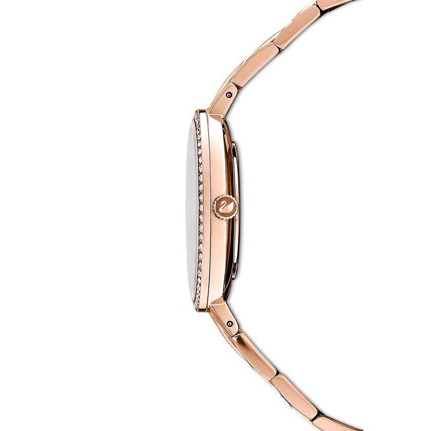 Cosmopolitan Watch, Metal bracelet, Rose gold tone, Rose-gold tone PVD