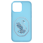 swarovski signum smartphone case iphone 13 pro max blue