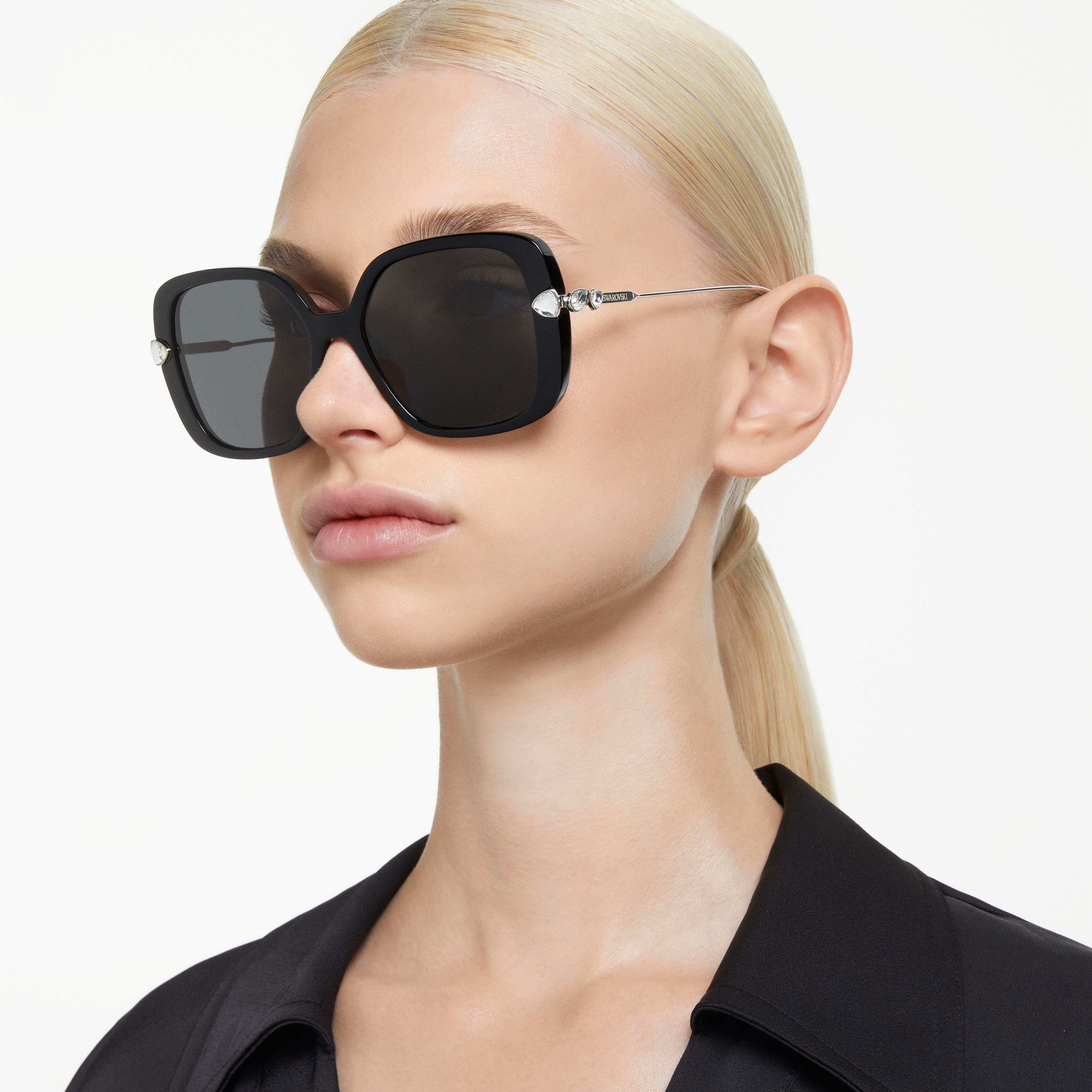 Sunglasses Oversized Square shape SK6011EL Black