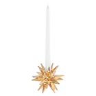 Star Candleholder , Gold Tone