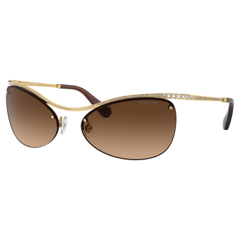 swarovski sunglasses oval shape sk7018 ov brown