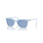 swarovski sunglasses square shape sk6004el blue