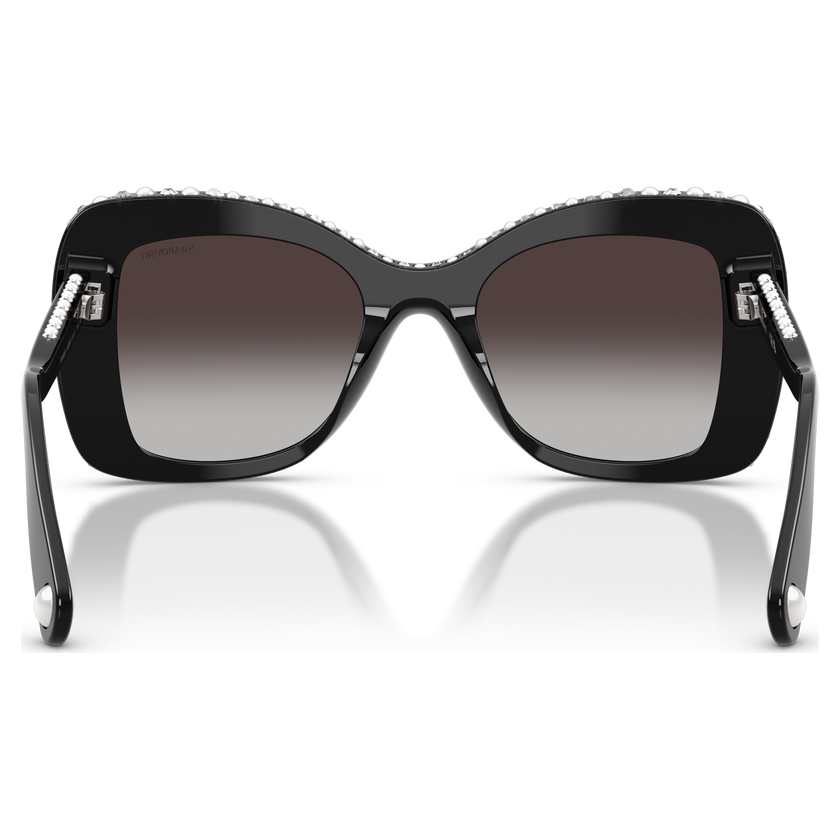 swarovski sunglasses  butterfly shape  sk6062u  black
