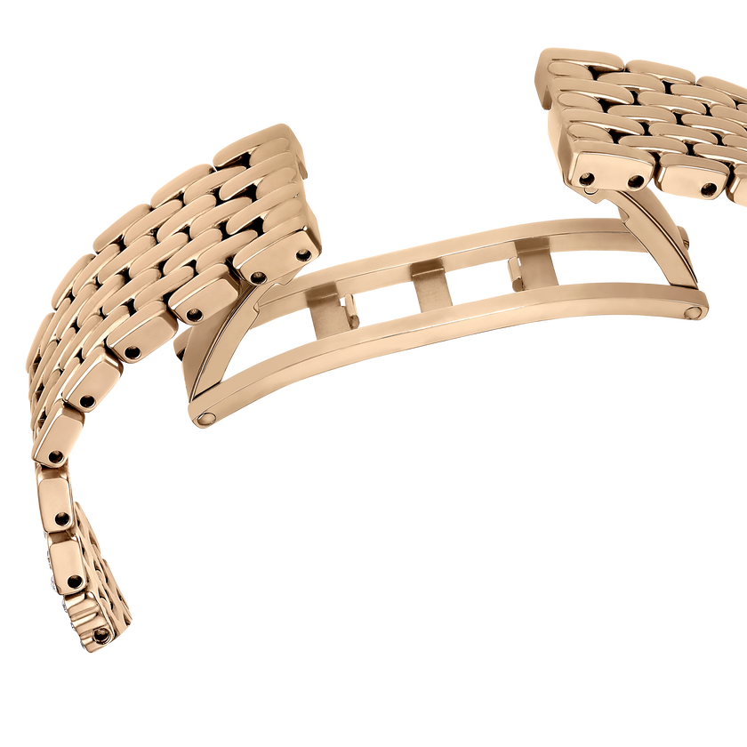 swarovski attract watch  swiss made  metal bracelet  rose gold tone  rose gold tone finish