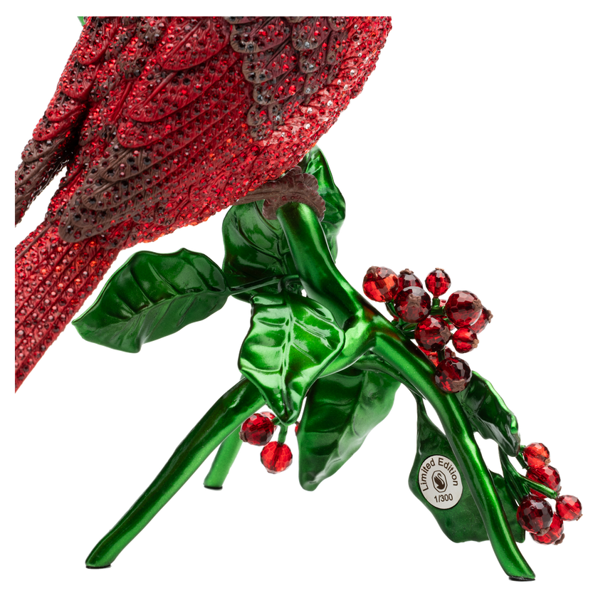 swarovski crystal myriad red cardinal