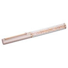 swarovski crystalline gloss ballpoint pen rose gold tone pink lacquered rose gold tone plated