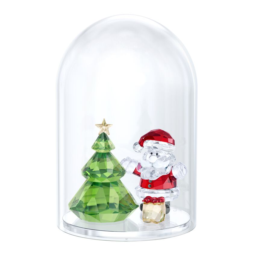 Bell Jar - Christmas Tree & Santa