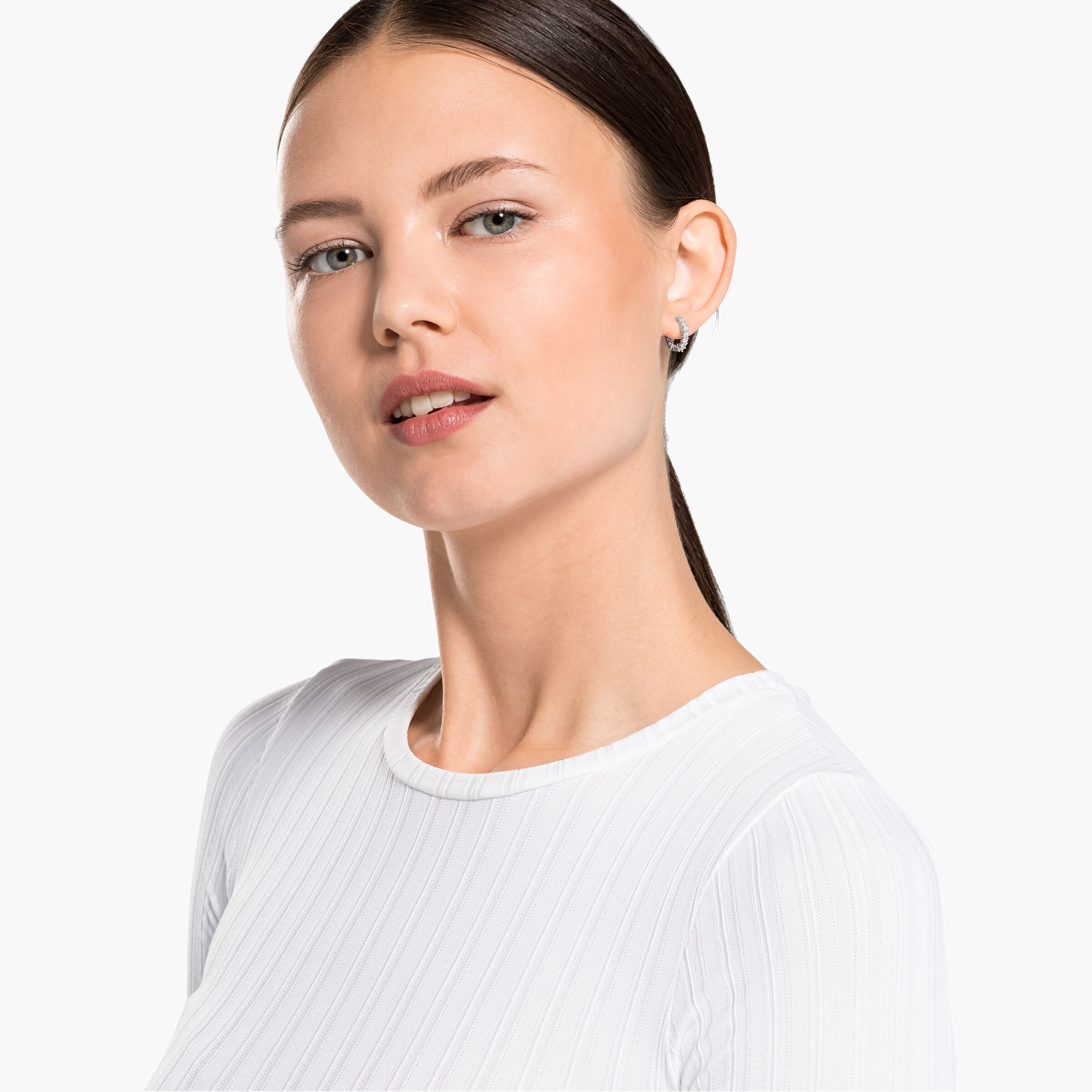 Swarovski vittore shop mini hoop