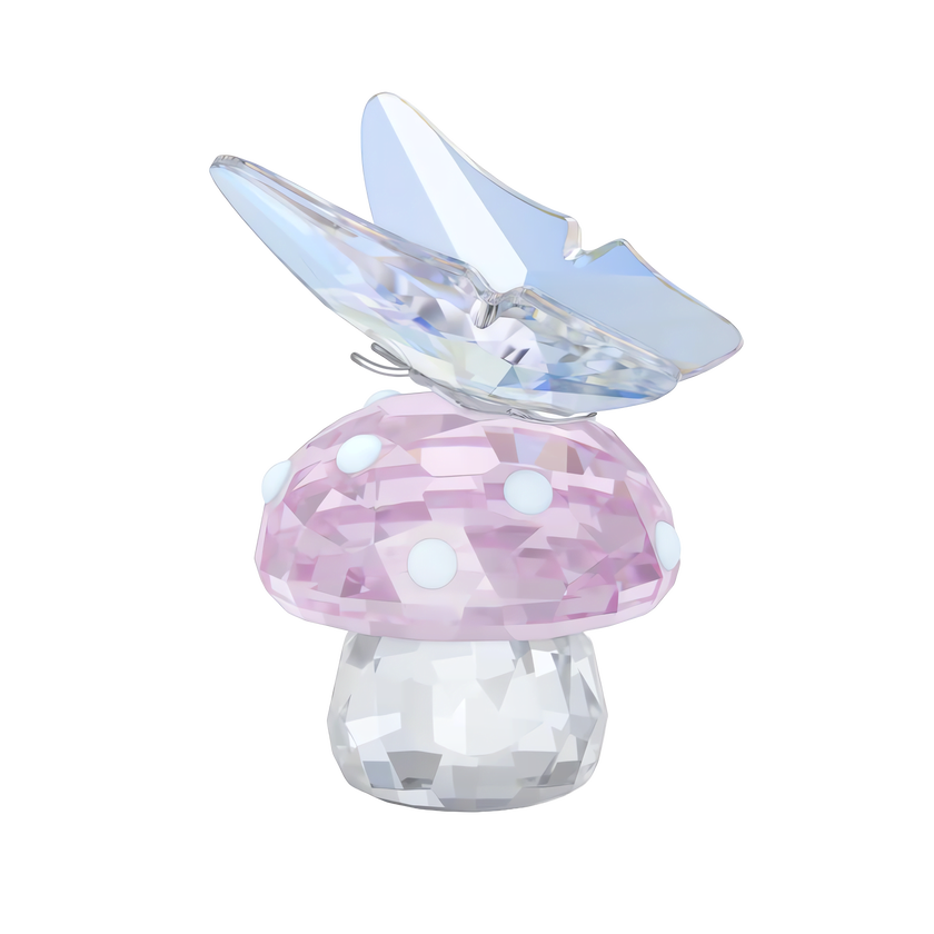 ariana grande x swarovski mushroom and butterfly