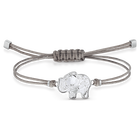 Swarovski Power Collection Elephant Bracelet, Gray, Stainless steel