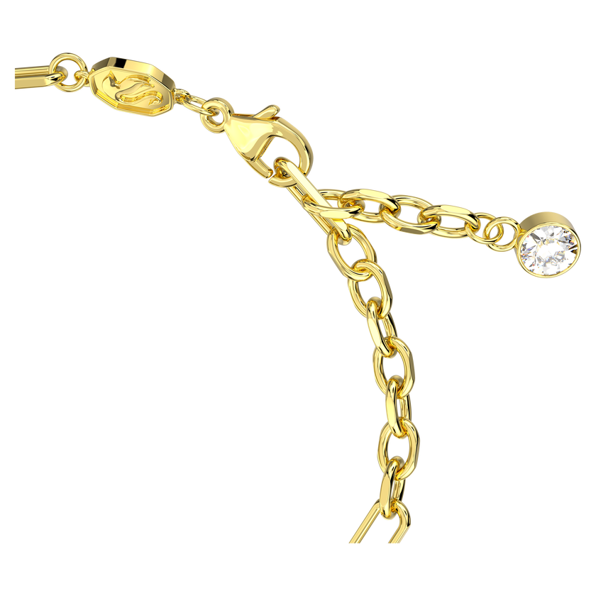 swarovski zodiac bracelet  leo  gold tone  gold tone plated