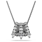 swarovski sublima pendant white ruthenium plated
