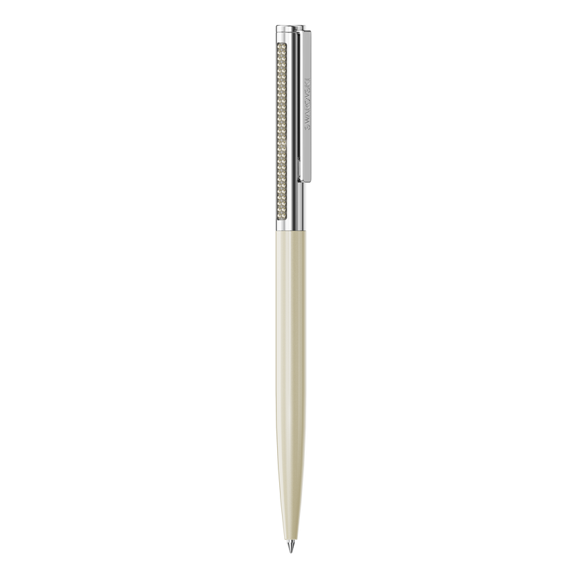 swarovski matrix tennis ballpoint pen  brown  gold tone plated