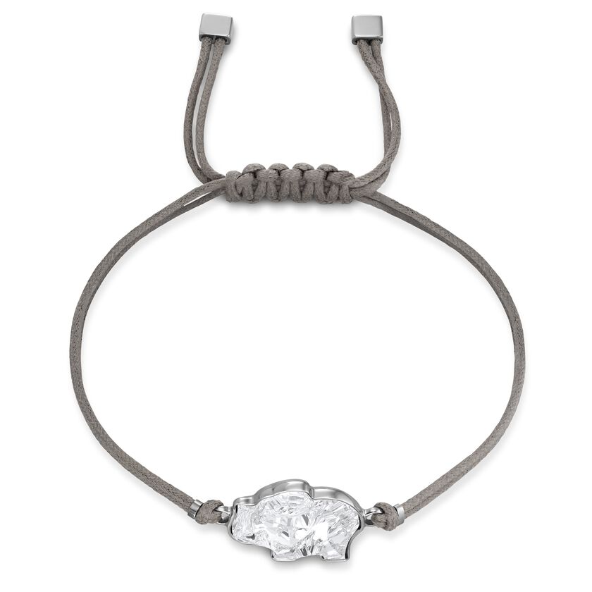 Swarovski Power Collection Elephant Bracelet, Gray, Stainless steel