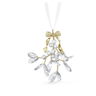 swarovski holiday magic mistletoe ornament