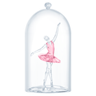 swarovski ballerina under bell jar