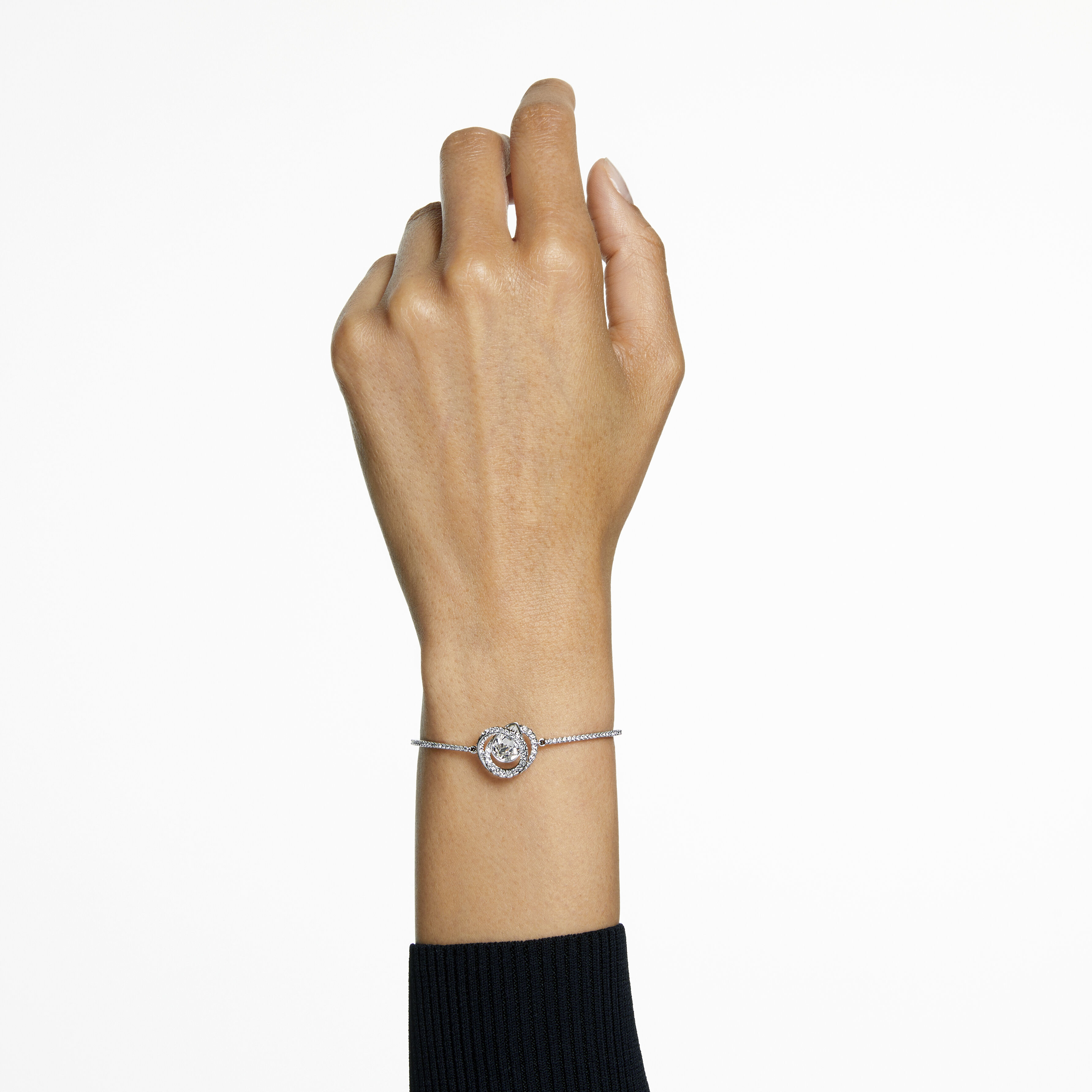 Buy Swarovski Generation bangle White Rhodium plated