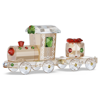 swarovski holiday cheers  train set