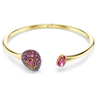swarovski sublima bangle  pear cut  red  18k gold finish