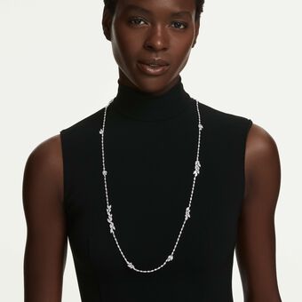 swarovski mesmera strandage  marquise cut  white  rhodium plated