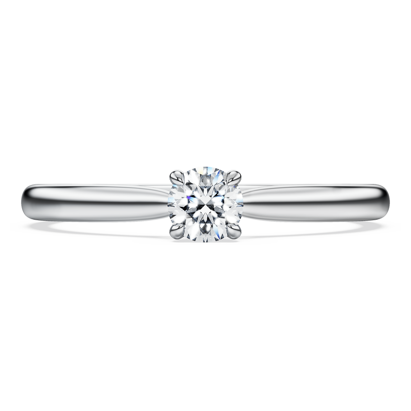 swarovski eternity solitaire ring  laboratory grown diamonds 0 25 ct tw  sterling silver