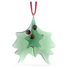 swarovski exclusive holly leaves ornament