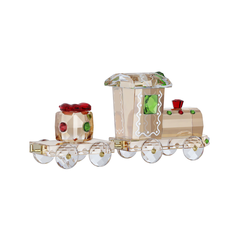 swarovski holiday cheers  train set