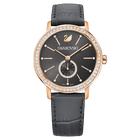 Graceful Lady Watch, Gray, Rose Gold Tone