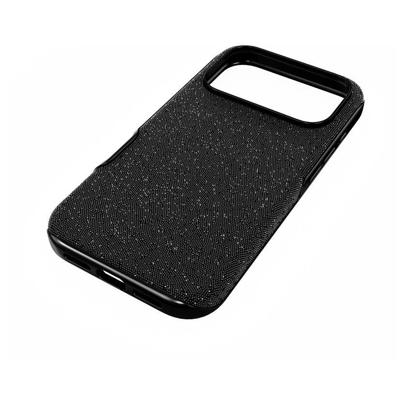 swarovski high smartphone case  iphone  17 pro  black