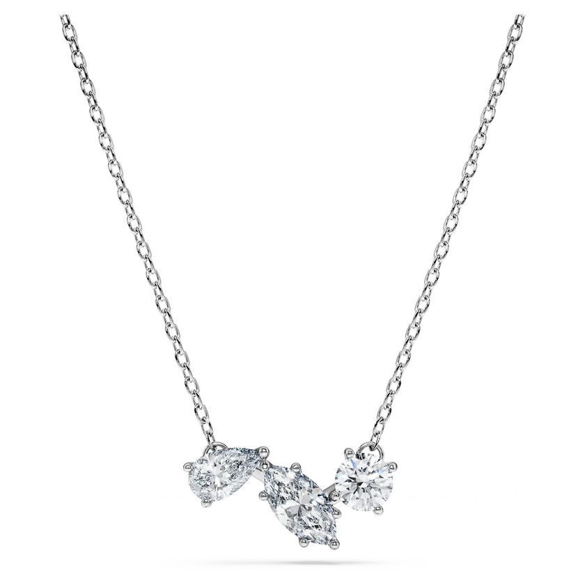 swarovski galaxy pendant  lab grown diamonds  0 82 ct tw  mixed shapes  sterling silver
