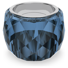 swarovski nirvana ring blue stainless steel
