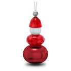 swarovski holiday cheers santa claus ornament