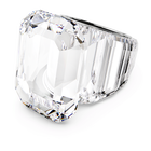 swarovski lucent cocktail ring octagon cut white