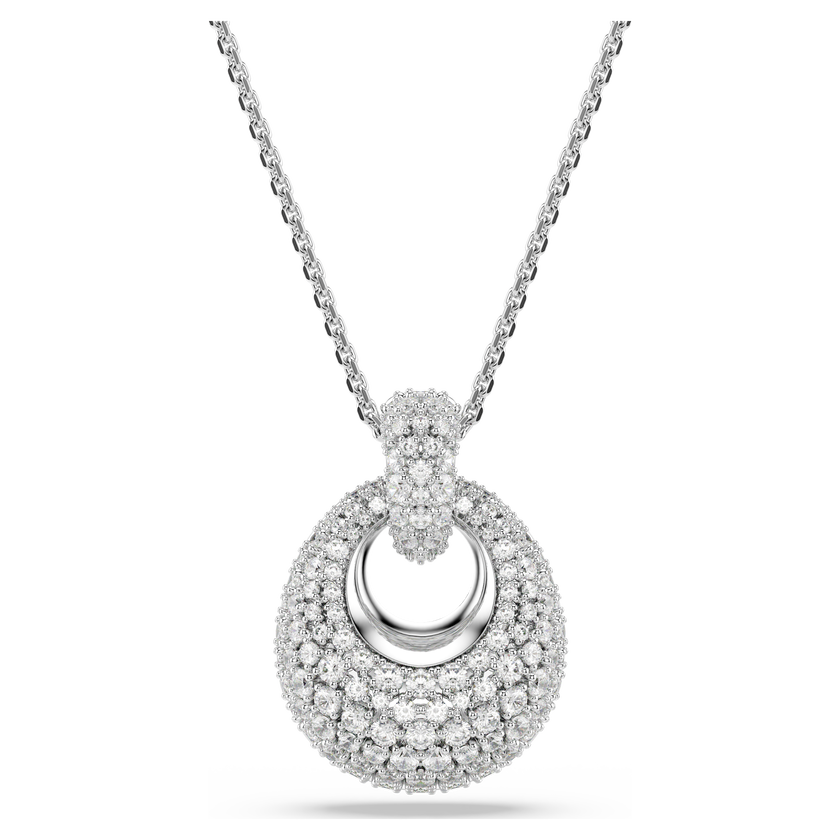 swarovski sublima pendant  white  rhodium plated
