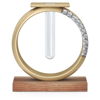 swarovski african sunset vase