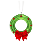 swarovski joyful wreath ornament
