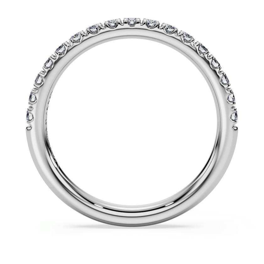 swarovski eternity band ring  laboratory grown diamonds 0 4 ct tw  18k white gold