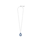 Tigris Pendant, Blue, Ruthenium plated