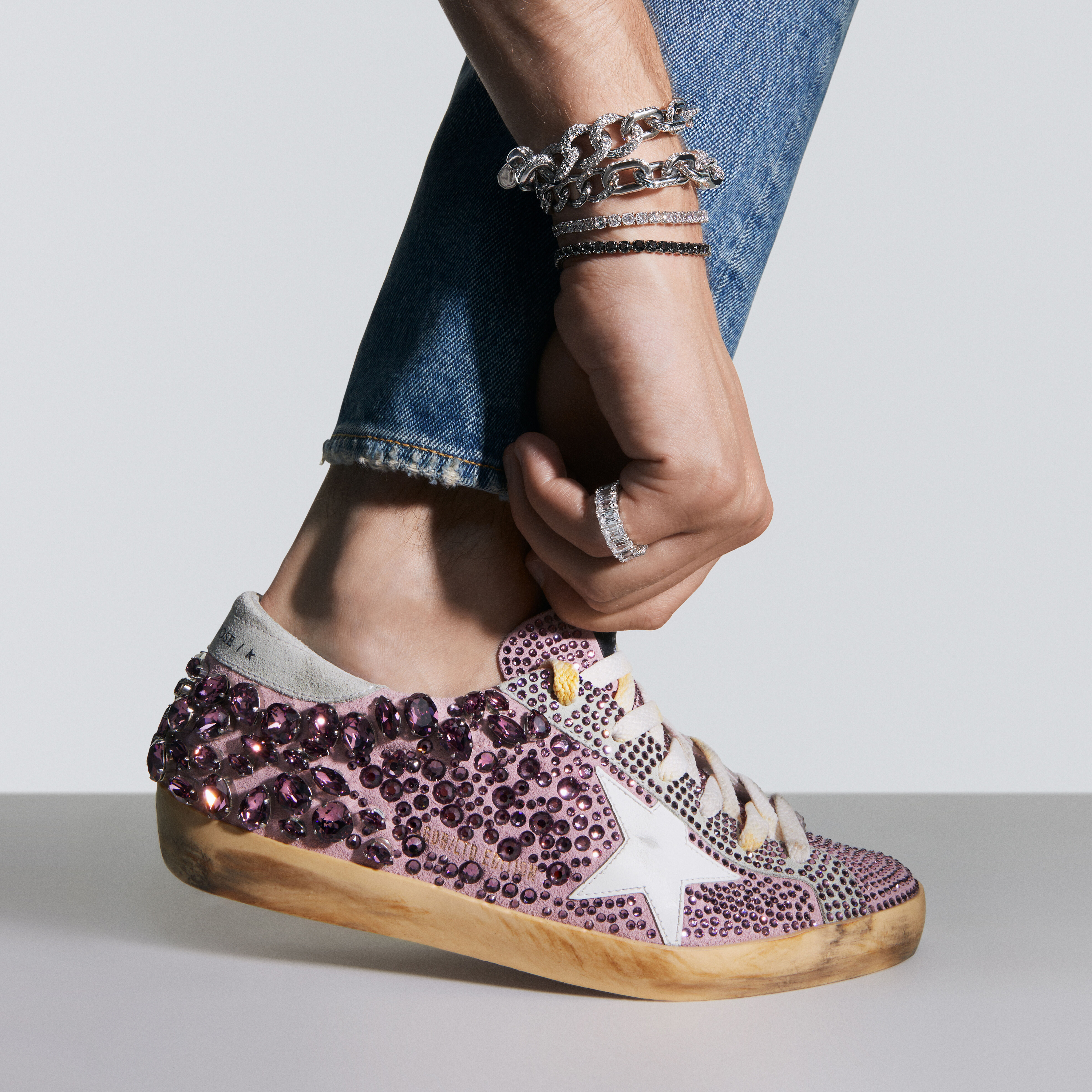 Swarovski sneakers sale