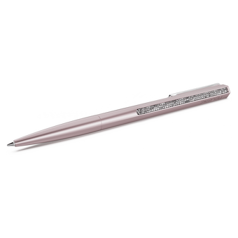 swarovski crystal shimmer ballpoint pen  pink lacquered  rose gold tone finish