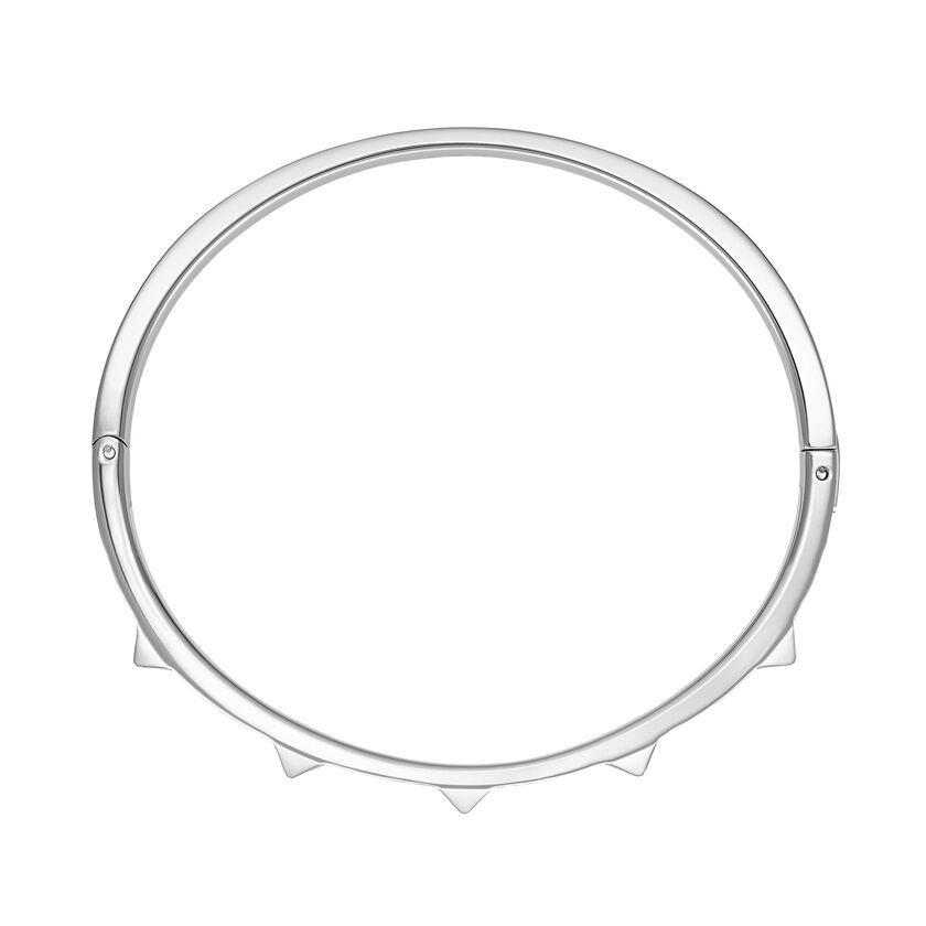 Tactic Bangle, White, Stainless steel