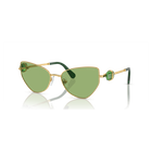 swarovski sunglasses cat eye shape sk7003el green
