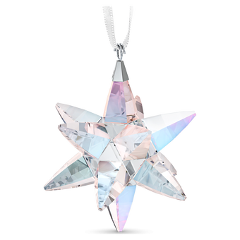 swarovski star ornament  shimmer  medium