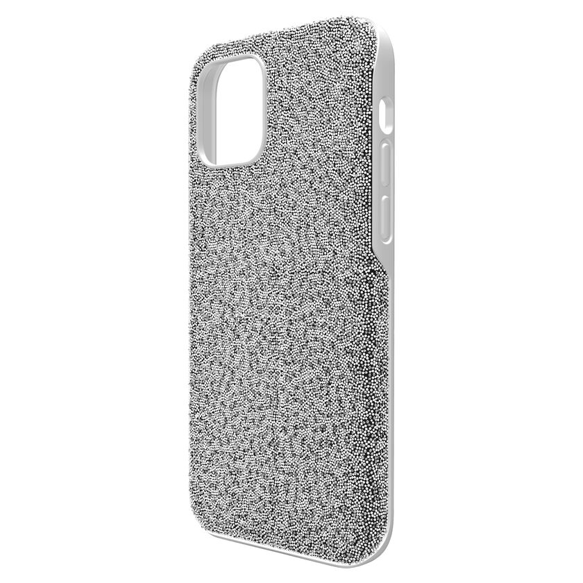 High smartphone case, iPhone® 12/12 Pro, Silver tone