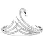swarovski vienna tiara  mixed cuts  swan  white  rhodium plated